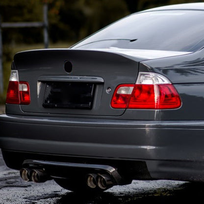 Eleron portbagaj compatibil cu BMW e46(1998-2005) CSL Look Design sedan negru lucios