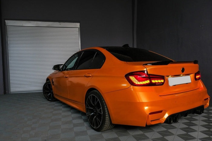 Eleron portbagaj compatibil cu Bmw seria 3 F30(2012-2018) M4 Look Design style negru lucios