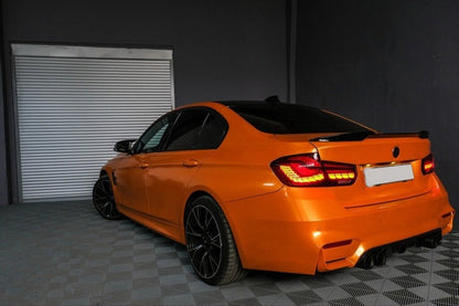 Eleron portbagaj compatibil cu Bmw seria 3 F30(2012-2018) M4 Look Design style negru lucios