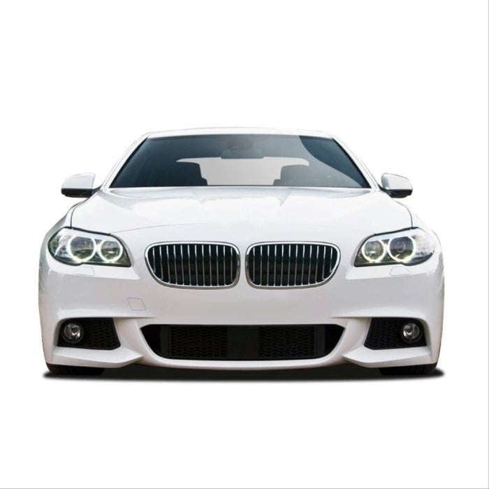 Pachet Exterior compatibil cu BMW F10 Non Facelift Seria 5 2011-2014 M-Technik Design cu grile pentru proiectoare