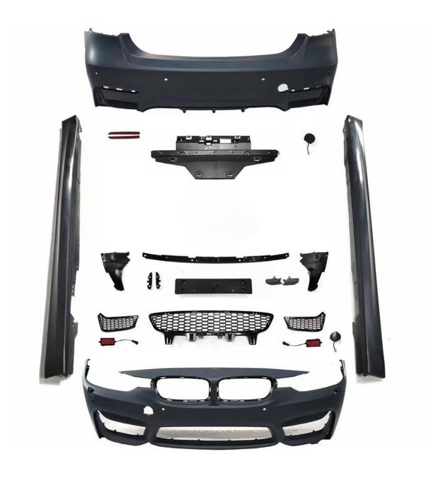 Pachet Exterior compatibil cu BMW Seria 3 F30 2011-2019 M3 CS Design Fara Proiectoare