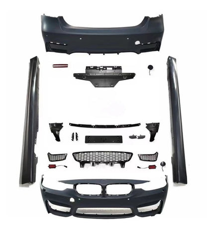 Pachet Exterior compatibil cu BMW Seria 3 F30 2011-2019 M3 CS Design Fara Proiectoare