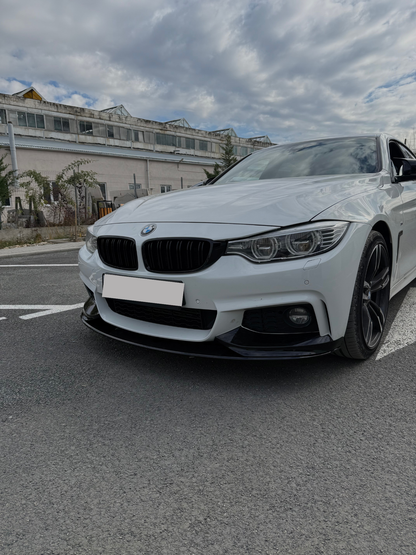 Lip prelungire bara fata M-Performance compatibil cu BMW Seria 4 F32 F33 F36(2012-2019) negru lucios