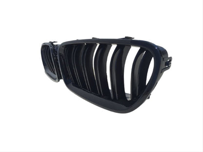 Grile centrale duble M5 style compatibile cu Bmw seria 5 F10 F11(2012-2016) negru lucios