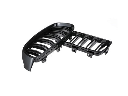 Grile centrale compatibile cu BMW seria 4 F32 F33 F36 model M4 negru lucios