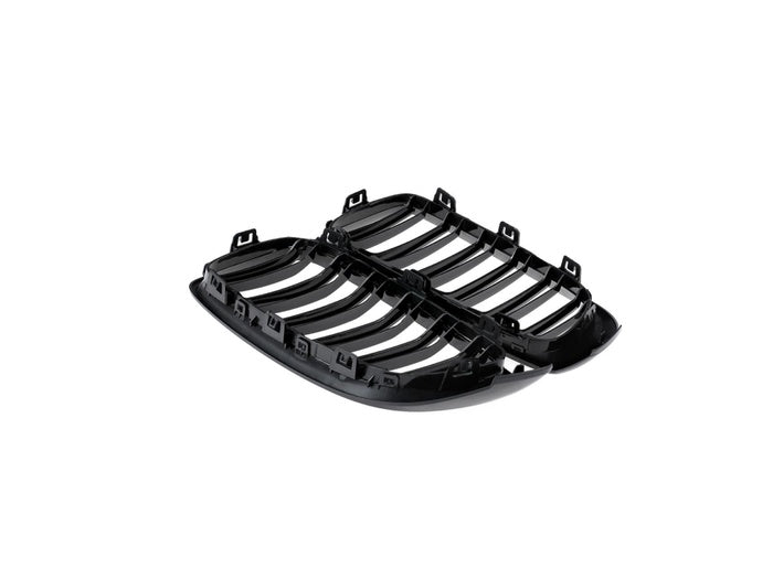 Grile centrale compatibile cu BMW seria 4 F32 F33 F36 model M4 negru lucios