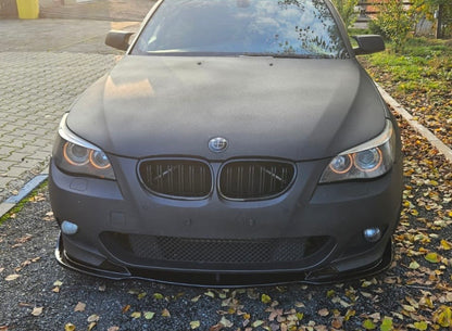 Lip prelungire bara fata M-Tech Hamann Look compatibil cu Bmw Seria 5 e60 e61(2003-2010) negru lucios