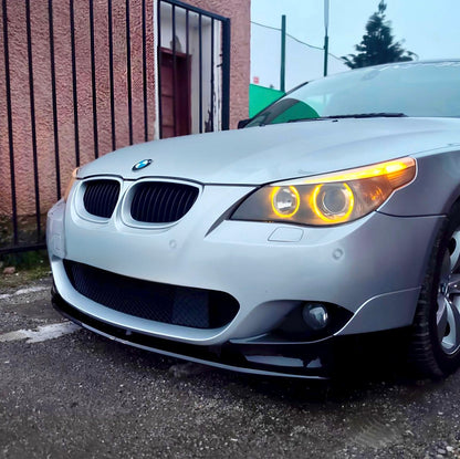 Lip prelungire bara fata M-Performance Design compatibil cu Bmw Seria 5 e60 e61(2003-2010) negru lucios