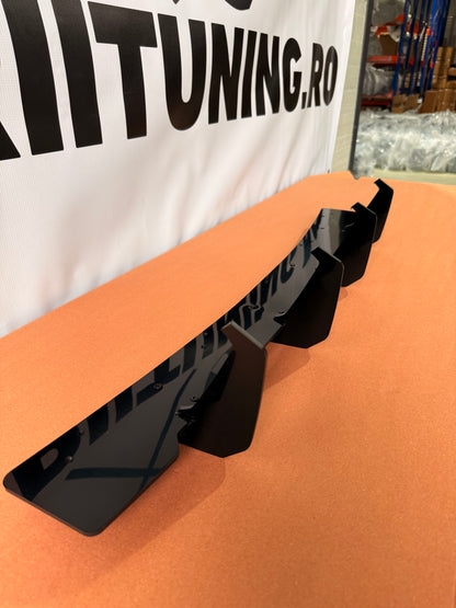 Ornamente bara spate compatibile cu BMW Seria 3 G20(2019-2023) negru lucios