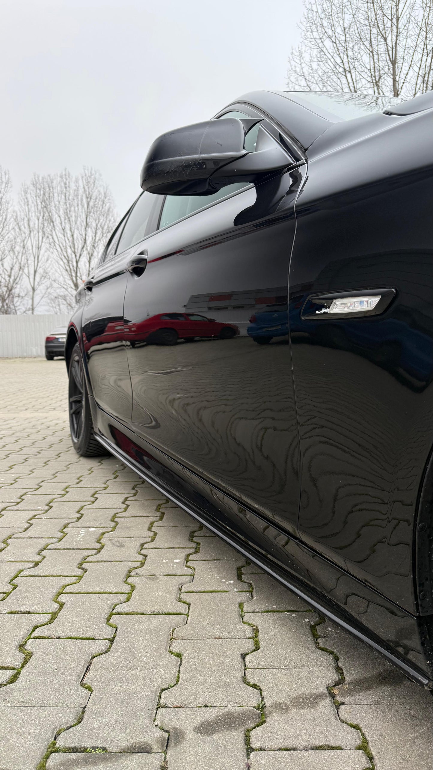 Prelungire praguri M-Tech BMW seria 5 F10 F11(2010-2017) negru lucios