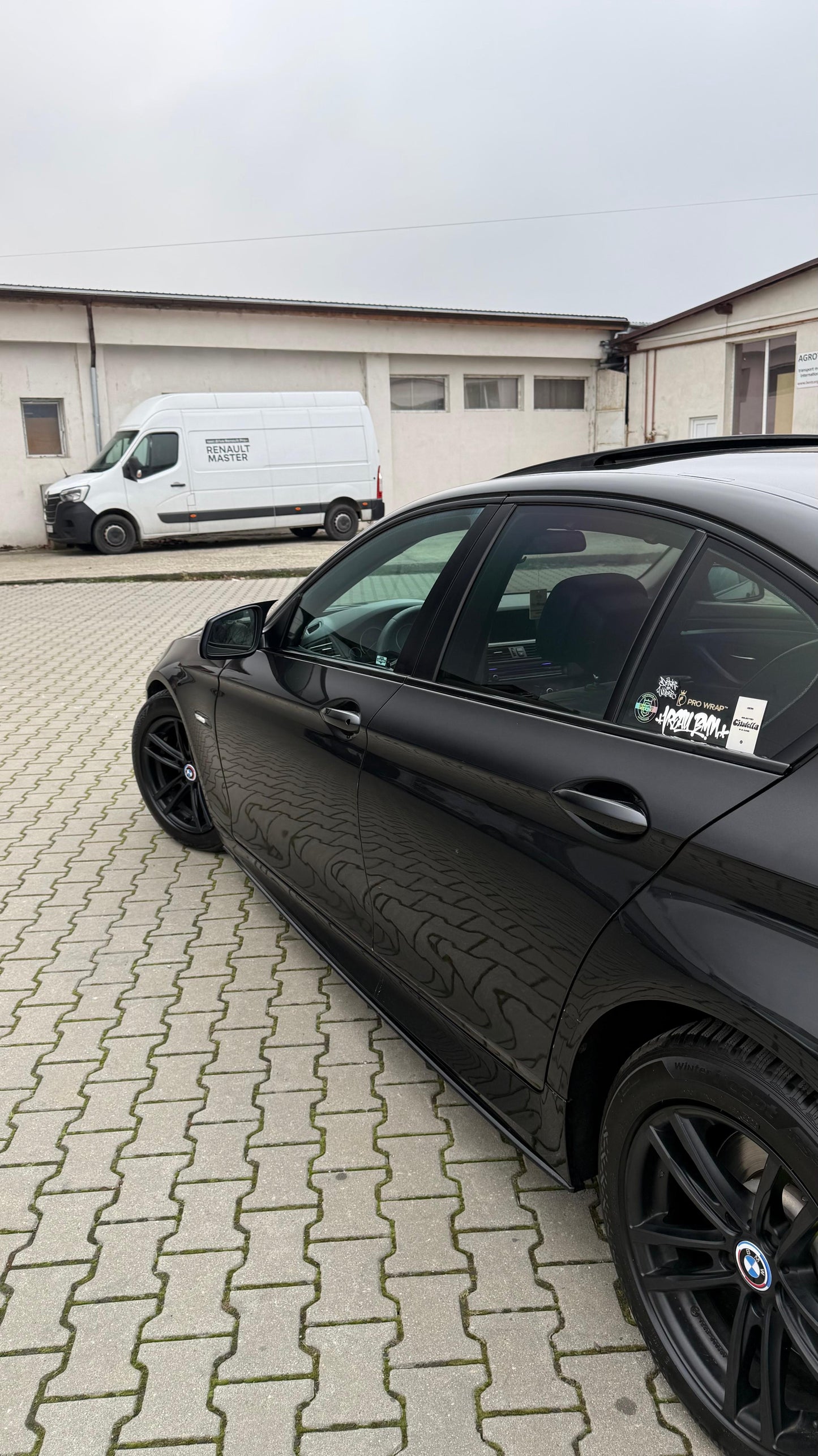 Prelungire praguri M-Tech BMW seria 5 F10 F11(2010-2017) negru lucios