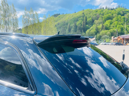 Eleron haion RS Style compatibil cu Audi A6 C7 Avant (2010-2018) negru lucios