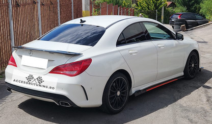 Eleron portabagaj GTS AMG design compatibil cu Mercedes-Benz CLA W117 2013-2018 negru lucios