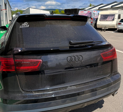 Eleron portbagaj M4 Style compatibil cu Audi A6 C7 Avant (2010-2018) negru lucios