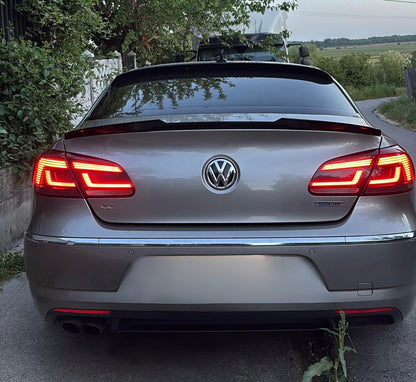 Eleron portbagaj M4 design compatibil cu VW Passat CC(2008-2017) negru lucios