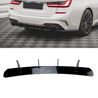 Ornamente bara spate compatibile cu BMW Seria 3 G20(2019-2023) negru lucios