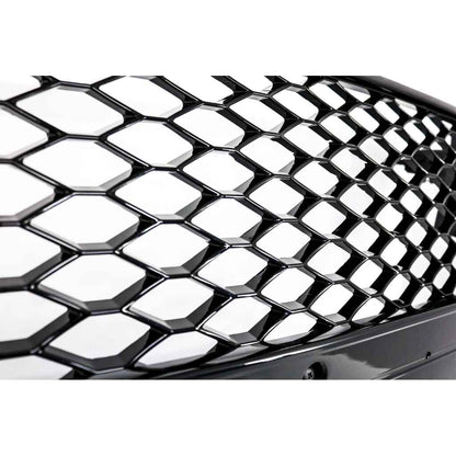 Grila centrala tip RS5 compatibila cu Audi A5 B8 Facelift (2012-2017) negru lucios