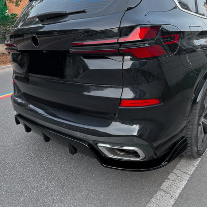 Set Prelungire Bara spate compatibila cu BMW X5 G05 negru lucios