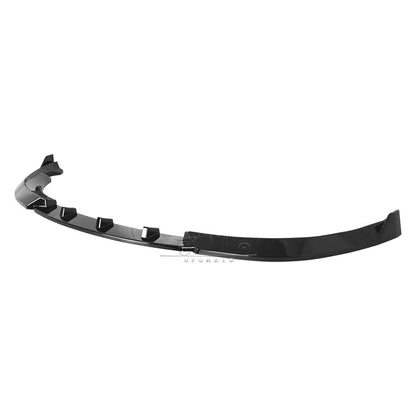 Lip prelungire bara fata compatibil cu VW Golf 5 2004-2009 echipat cu bara standard negru lucios