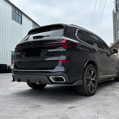 Set Prelungire Bara spate compatibila cu BMW X5 G05 negru lucios