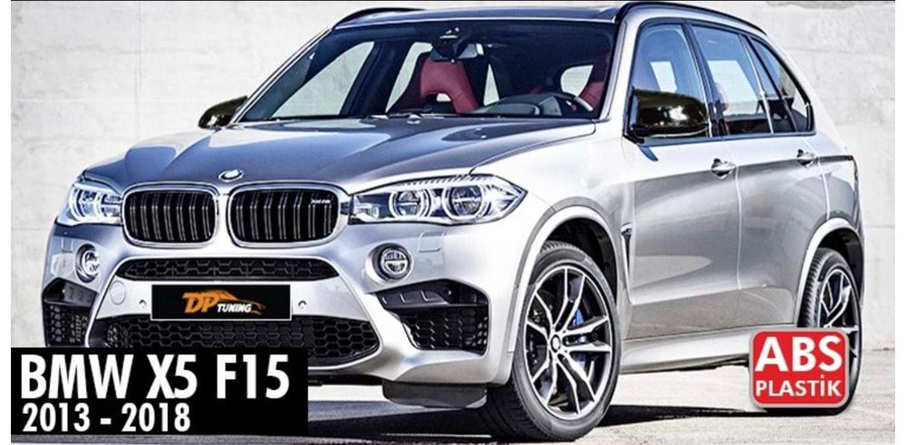 Capace oglinzi Batman Style BMW X5/X6 F15/F16 (2013-2018) negru lucios