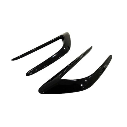Ornamente aripa universal, model Aero, negru lucios