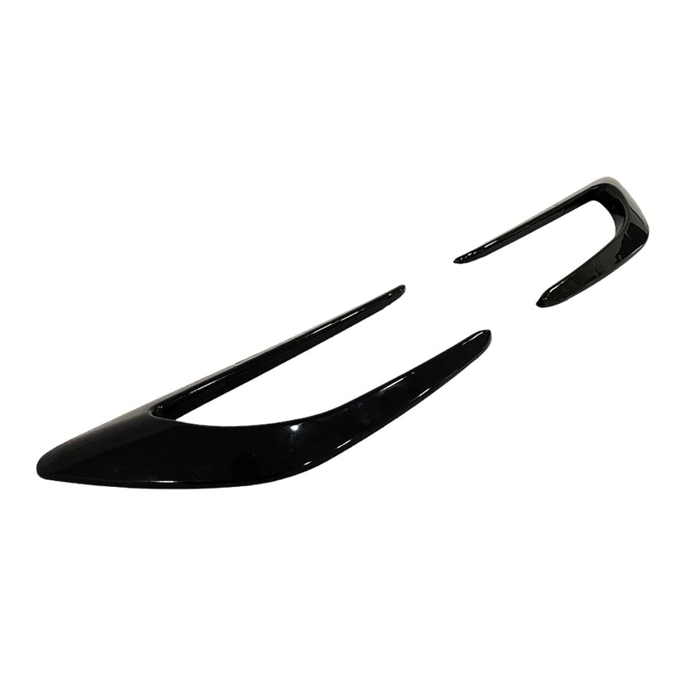 Ornamente aripa universal, model Aero, negru lucios