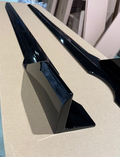 Prelungire praguri Aero compatibile cu BMW X5 G05 2019+ negru lucios