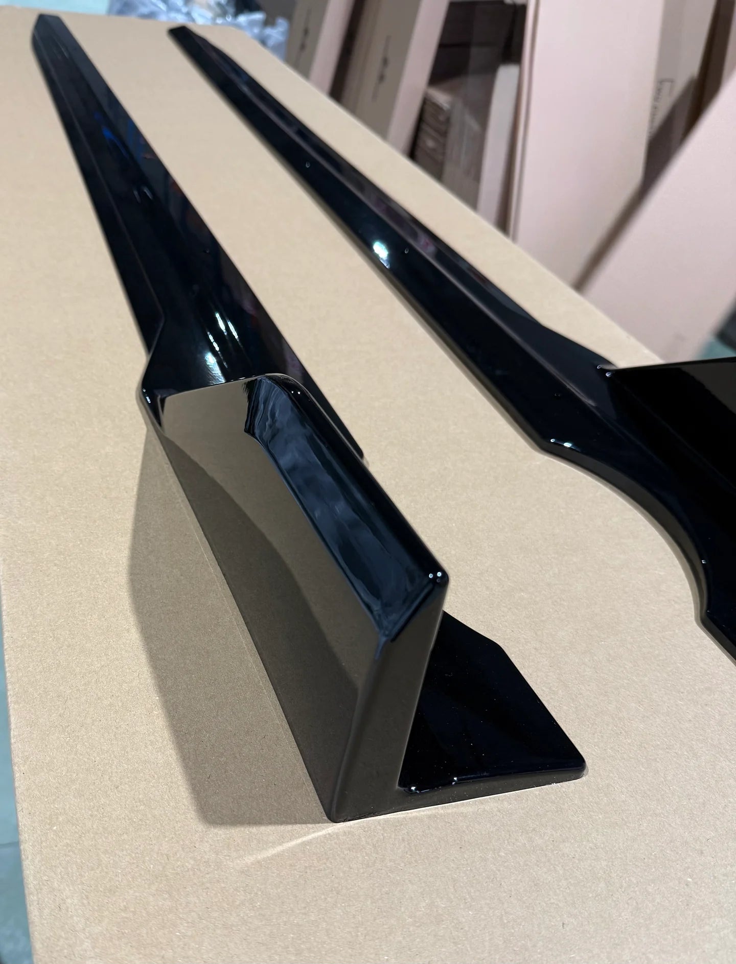 Prelungire praguri Aero compatibile cu BMW X5 F15(2013-2018) negru lucios