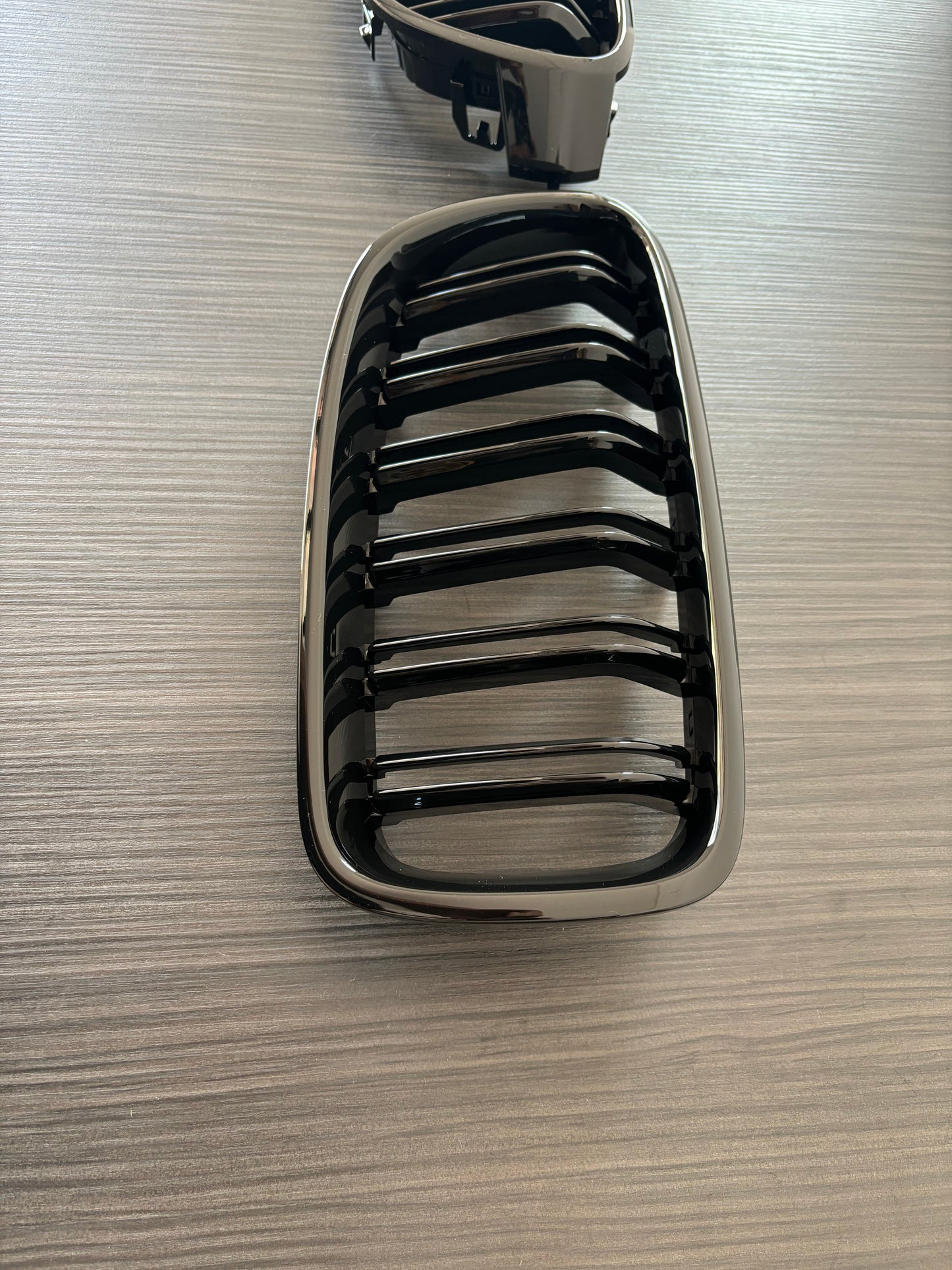 Grile centrale duble M3 style compatibile cu Bmw seria 3 F30 F31(2012-2018) negru lucios