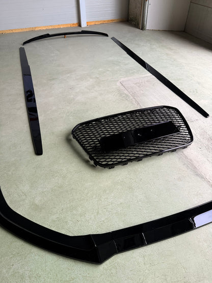 Pachet tuning exterior compatibil cu Audi A6 C7 NFL(2011-2015) negru lucios