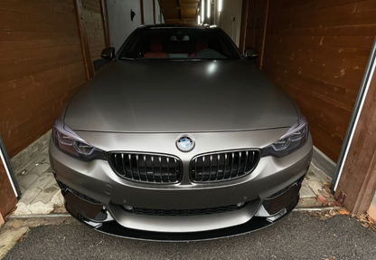 Lip prelungire bara fata M-Performance compatibil cu BMW Seria 4 F32 F33 F36(2012-2019) negru lucios