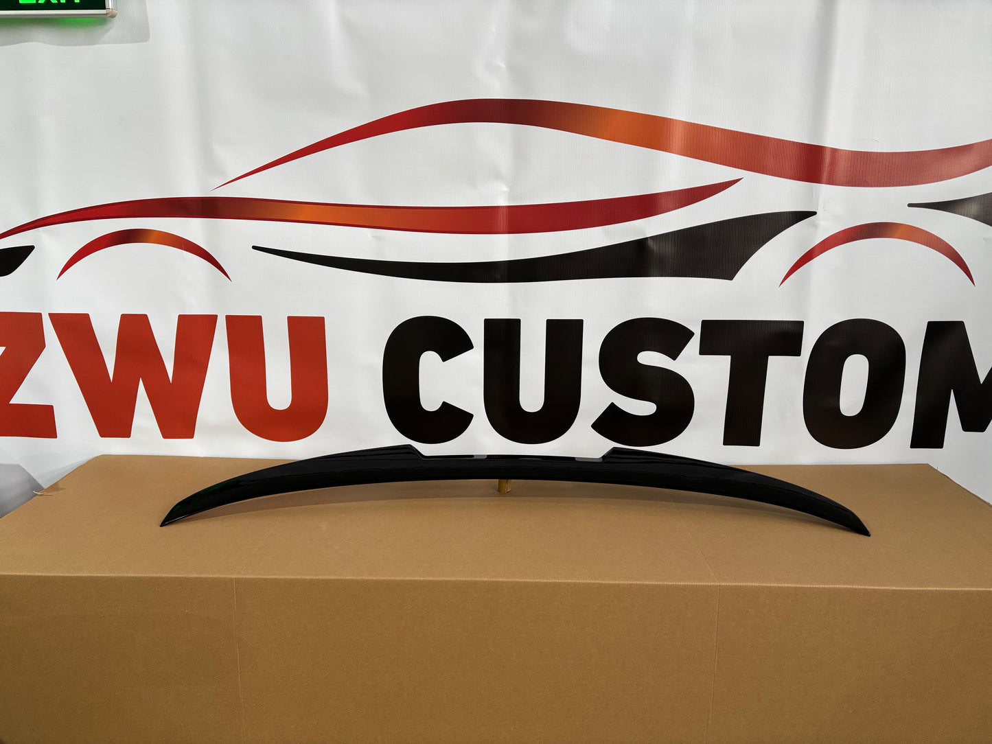 Eleron portbagaj compatibil cu BMW seria 5 F10 sedan(2010-2017) M4 CSL style negru lucios