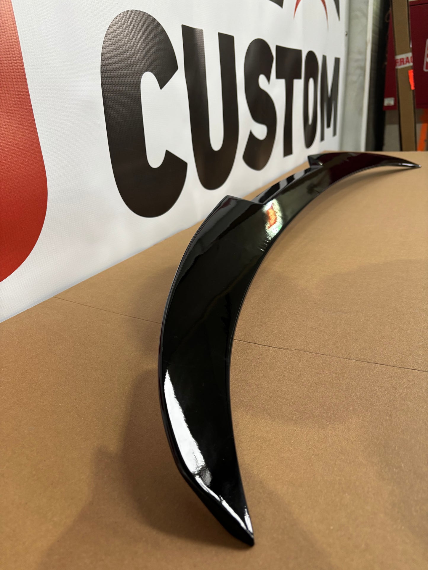 Eleron portbagaj compatibil cu BMW seria 5 F10 sedan(2010-2017) M4 CSL style negru lucios