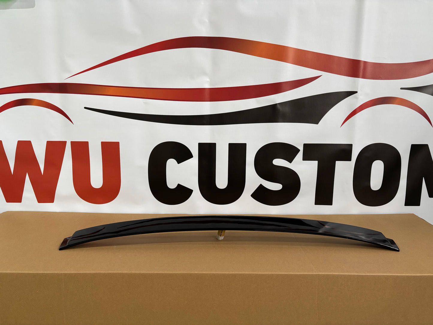 Eleron luneta  ACS style compatibil cu BMW seria 5 f10 sedan(2010-2016) negru lucios