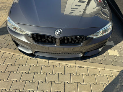 Lip prelungire bara fata M3 compatibil cu BMW Seria 3 F30/F31(2012-2018) negru lucios