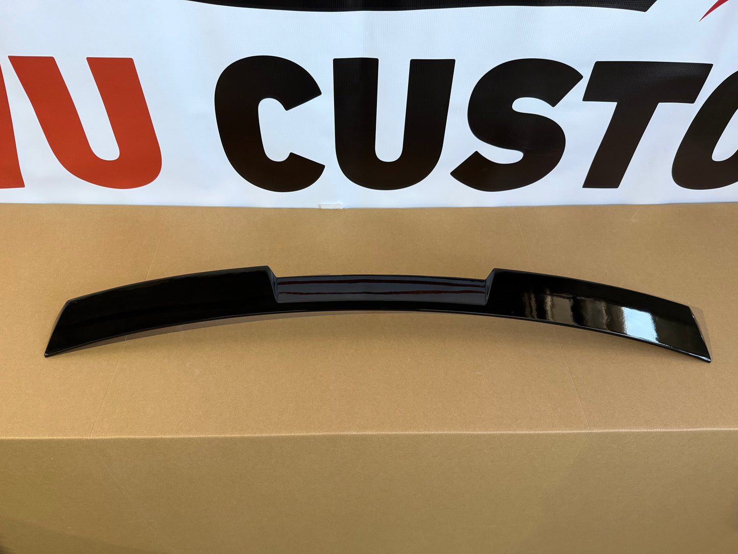 Eleron luneta compatibil cu BMW Seria 3 G20 sedan(2018-2023) M4 Design negru lucios