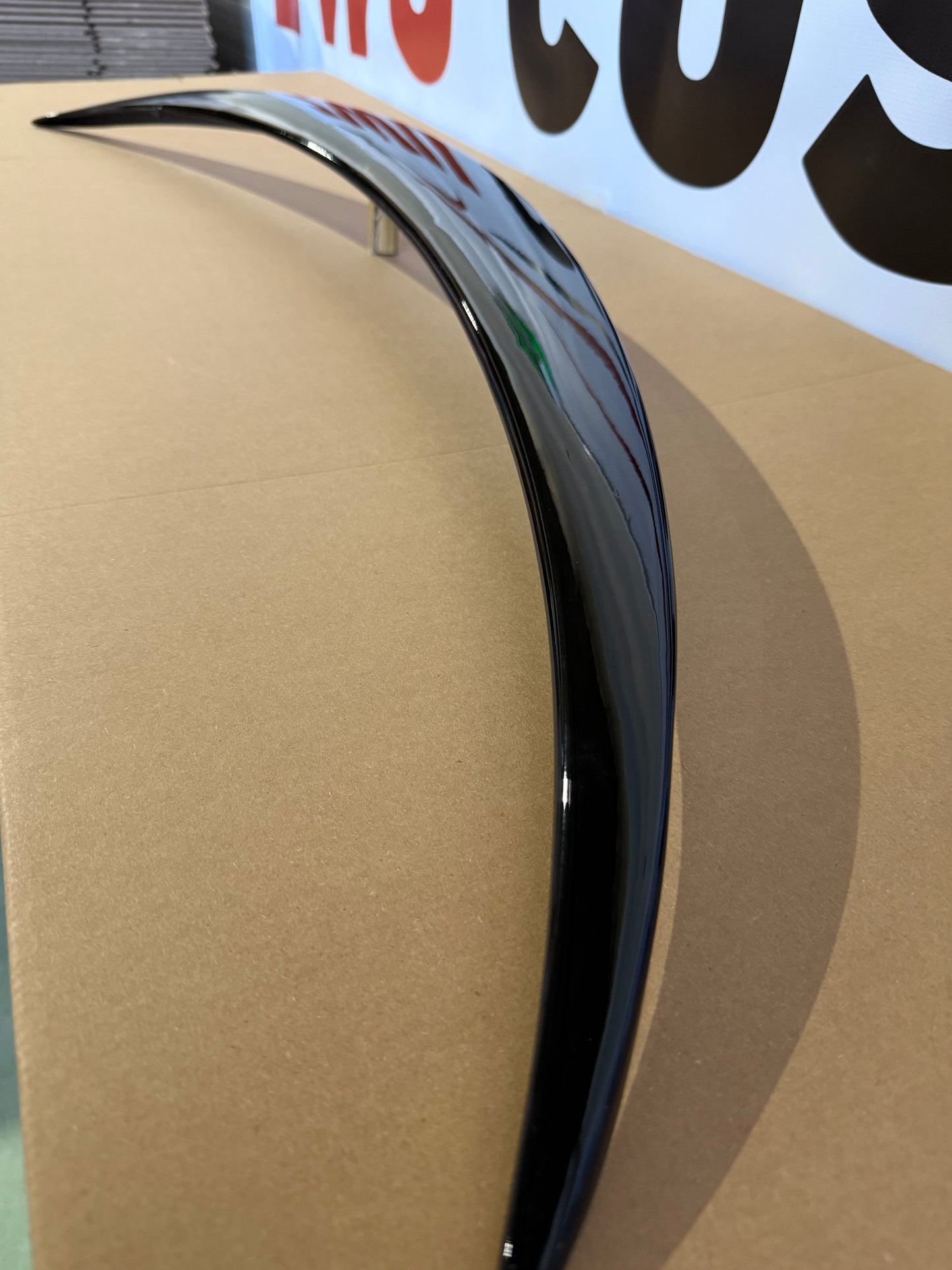 Eleron portbagaj compatibil cu MERCEDES C-Class W205 (2014-2018) AMG Design negru lucios