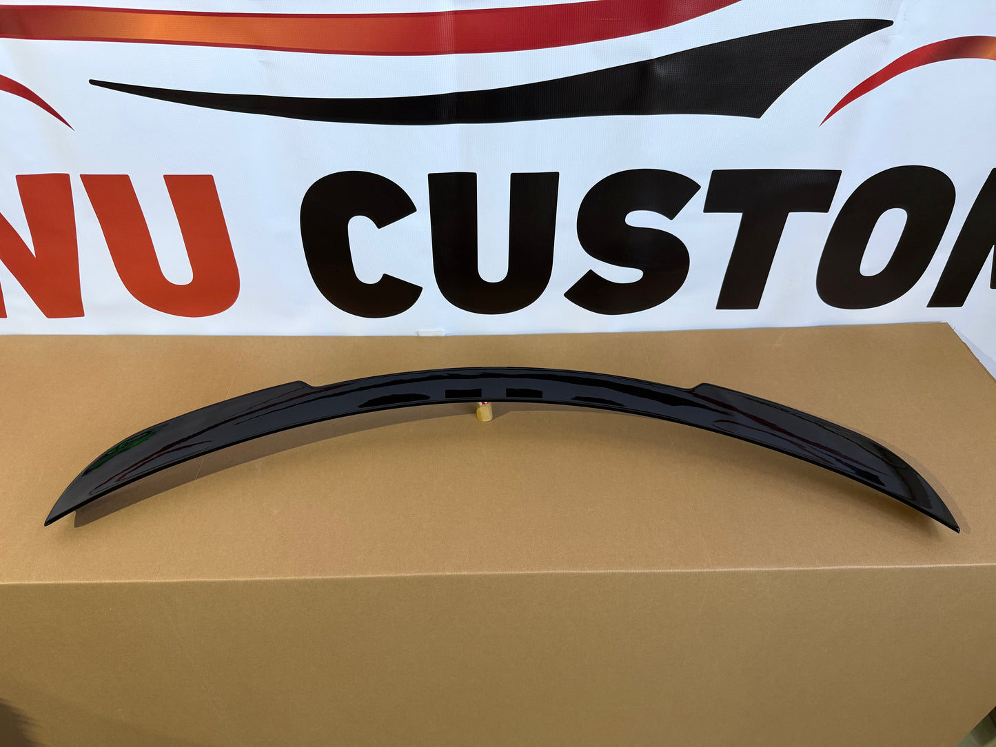 Eleron portbagaj compatibil cu MERCEDES-Benz C-Class W205 Coupe(2014-2018) M4 Design negru lucios