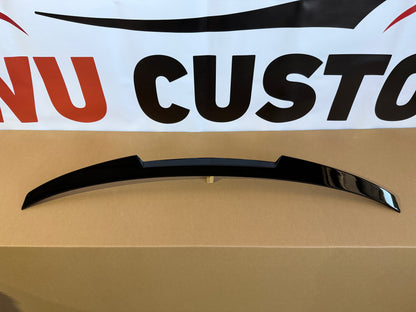 Eleron portbagaj compatibil cu BMW seria 4 F32 Coupe(2014-2020) M4 CSL style negru lucios