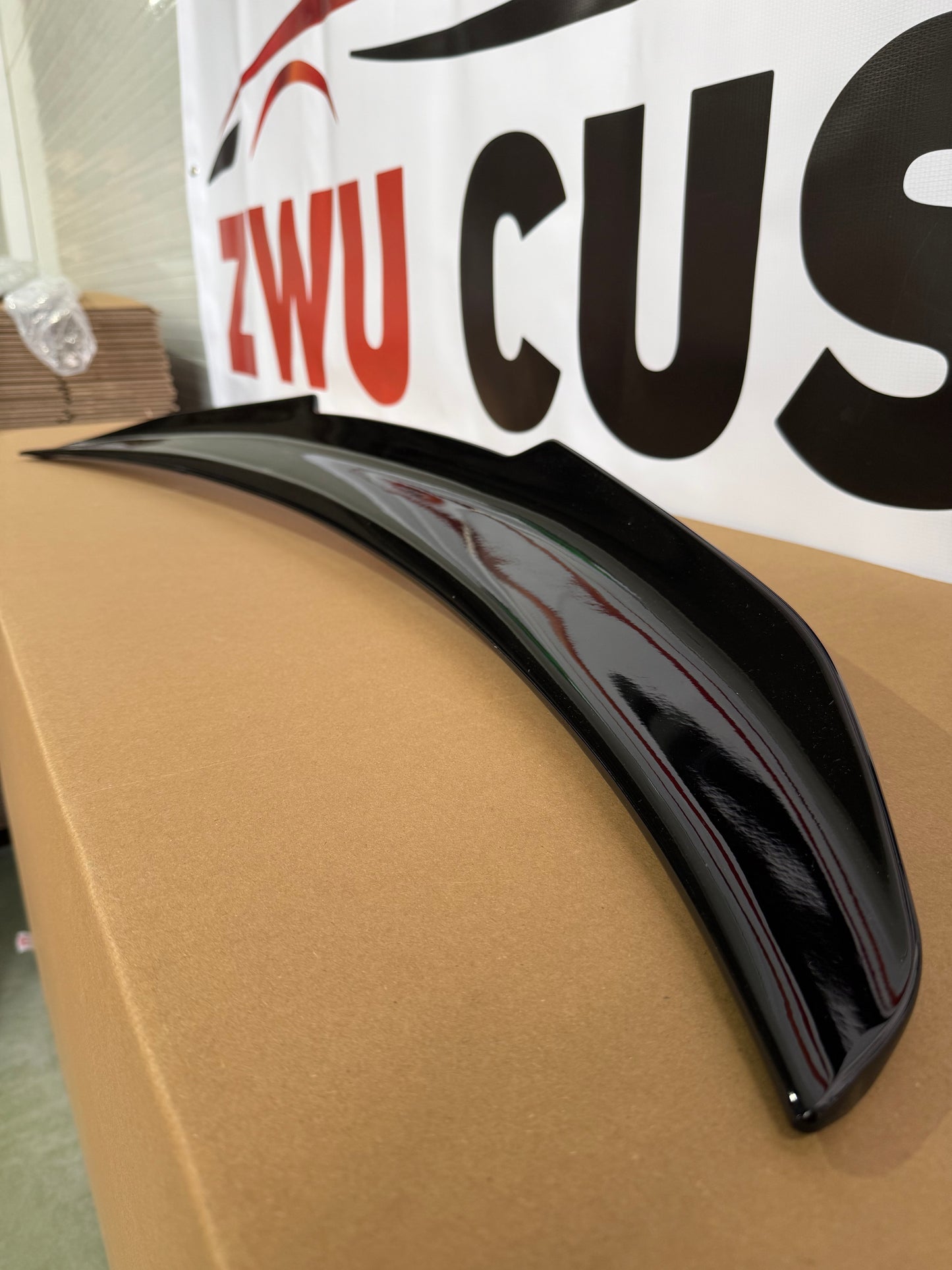 Eleron portbagaj M4 PSM style compatibil cu BMW seria 4 F36 GranCoupe(2014-2020) negru lucios