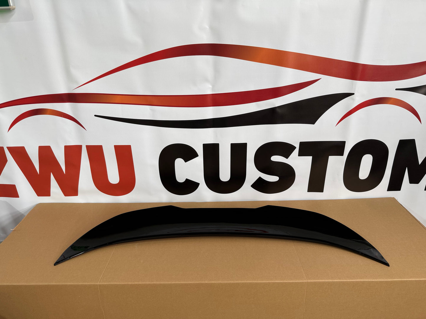 Eleron portbagaj compatibil cu BMW seria 5 F10 sedan(2010-2017) M4 PSM style negru lucios