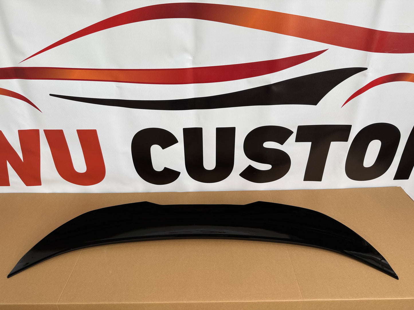 Eleron portbagaj compatibil cu BMW seria 5 F10 sedan(2010-2017) M4 PSM style negru lucios