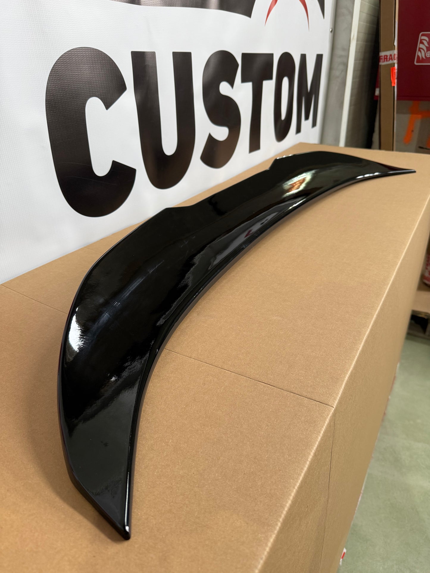 Eleron portbagaj compatibil cu BMW seria 5 F10 sedan(2010-2017) M4 PSM style negru lucios