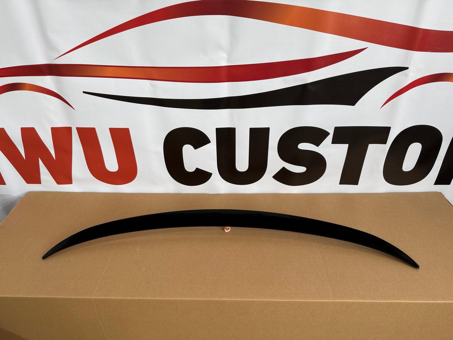 Eleron portbagaj compatibil cu BMW X4 F26(2014-2018) negru lucios