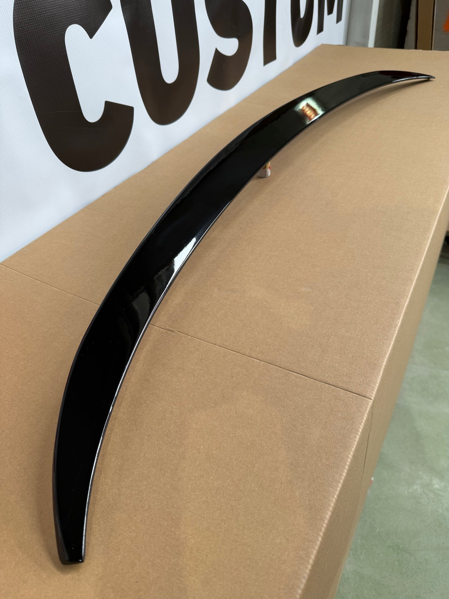 Eleron portbagaj compatibil cu BMW X4 F26(2014-2018) negru lucios