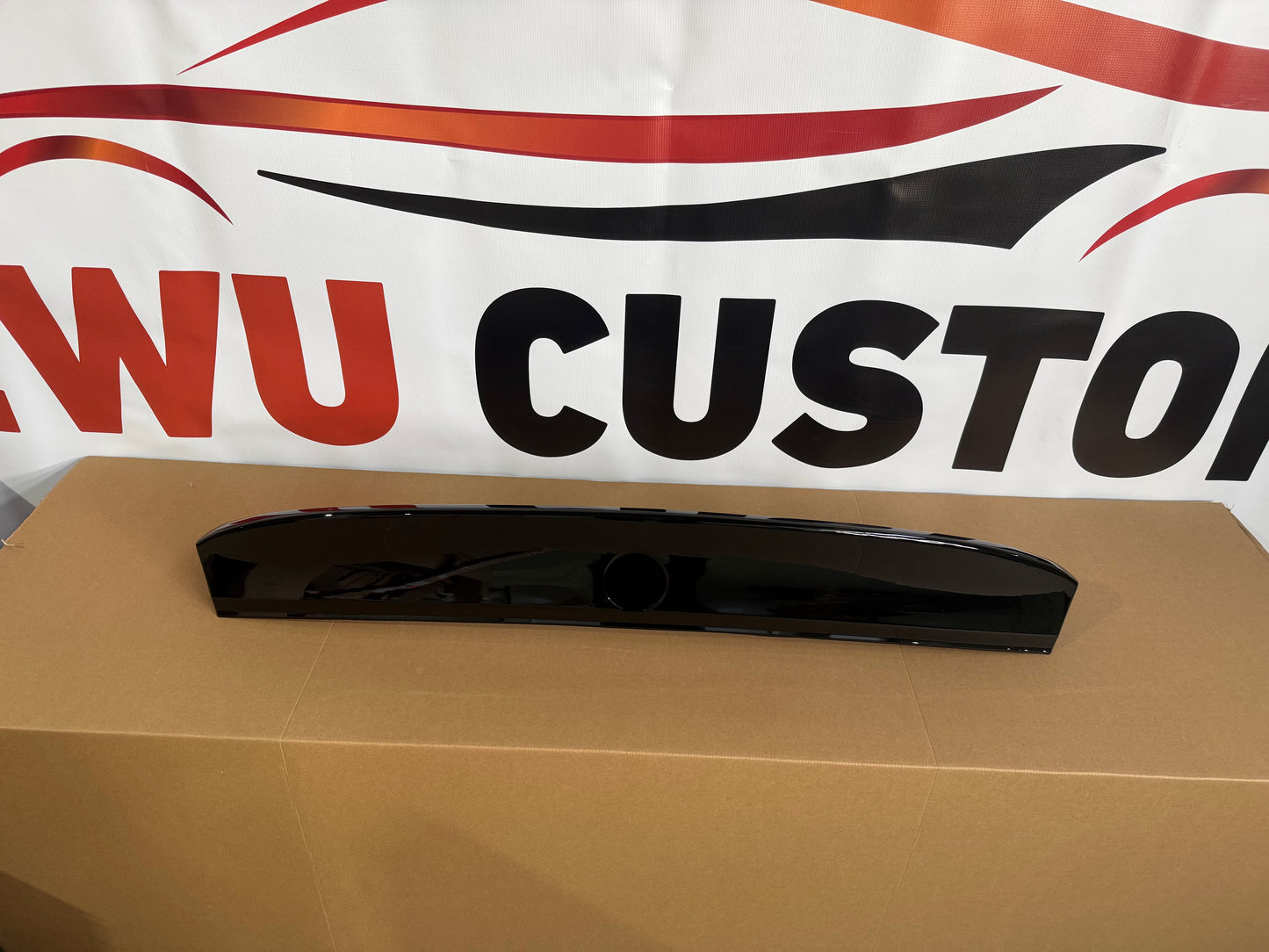 Eleron portbagaj compatibil cu BMW e46(1998-2005) CSL Look Design sedan negru lucios