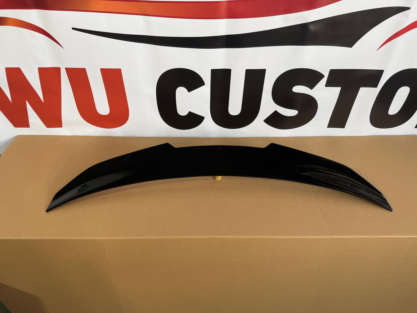 Eleron portbagaj M4 PSM style compatibil cu BMW seria 4 F32 coupe(2014-2020) negru lucios