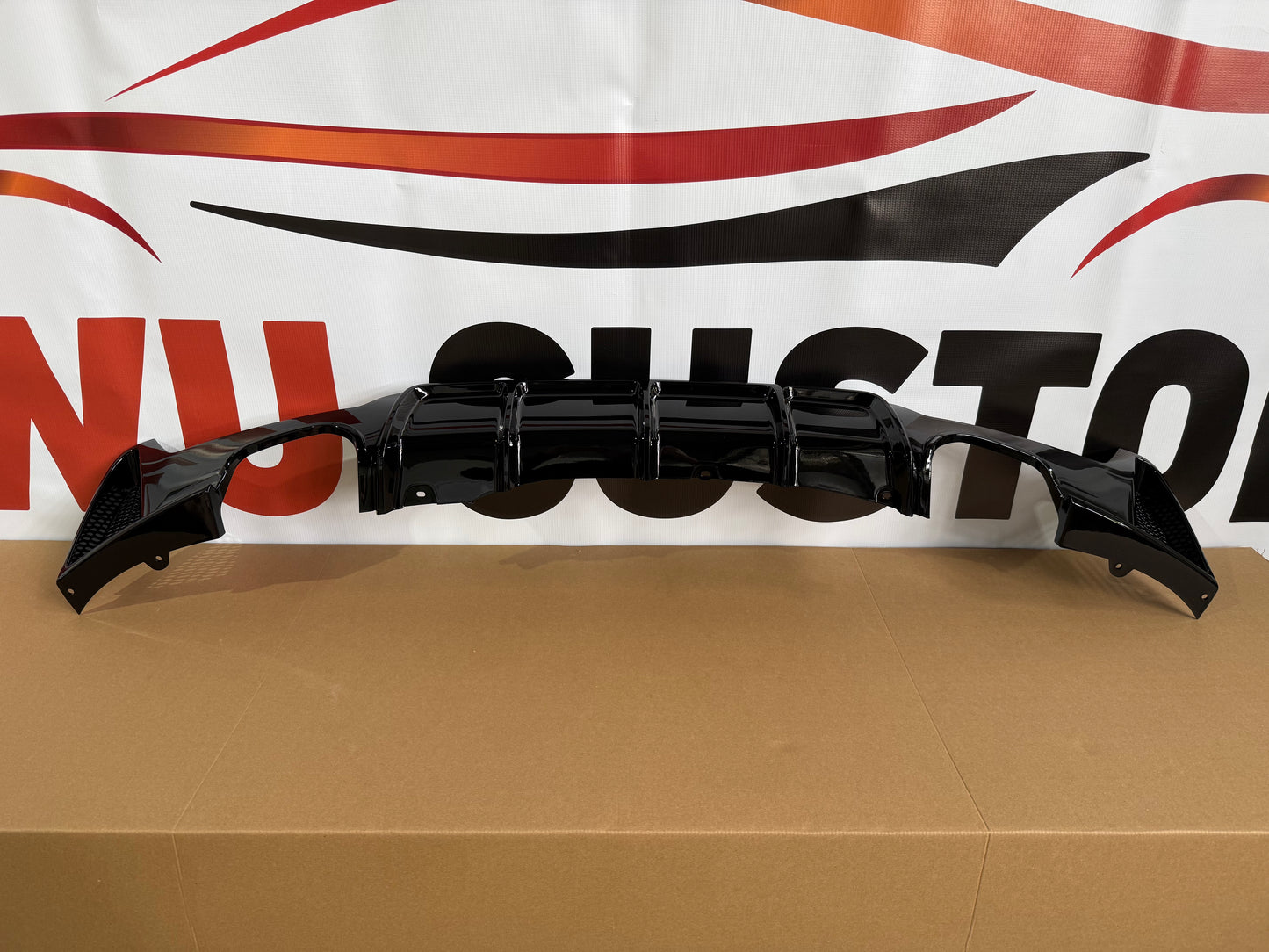 Difuzor bara spate model M4 Performance compatibil cu Bmw SERIA 4 F32 F33 F36 negru lucios