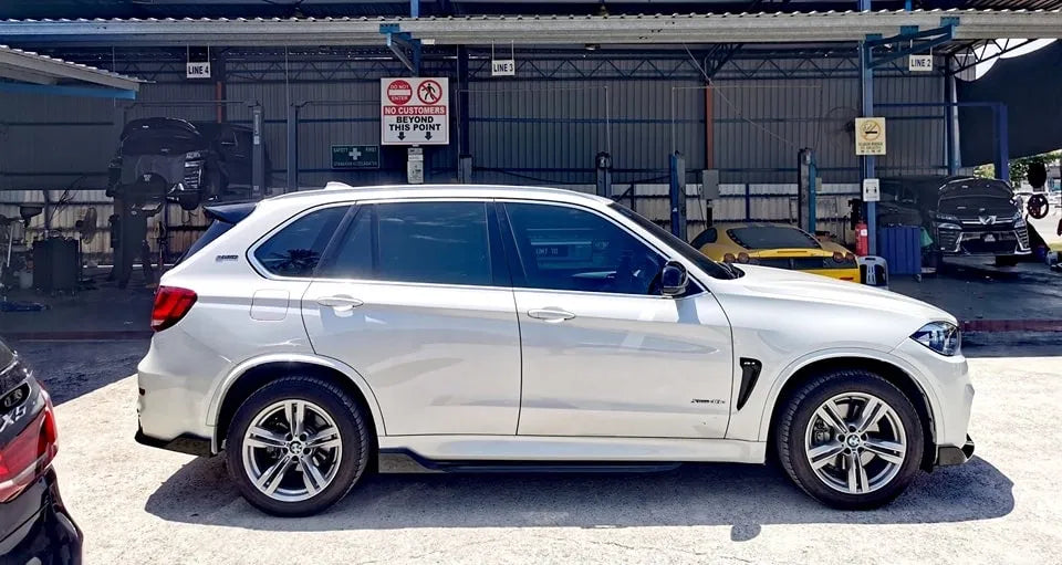 Prelungire praguri Aero compatibile cu BMW X5 F15(2013-2018) negru lucios